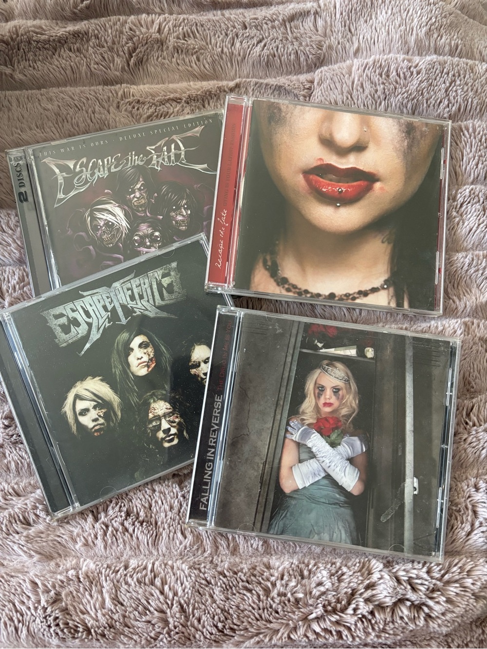 Falling In Reverse/Escape The Fate CD lot